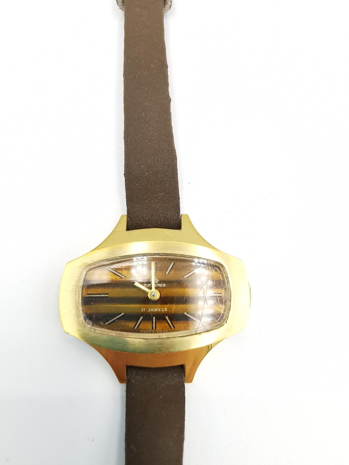 A collection of vintage watches and a boxed gilded silver Pierre Cardin keyring. Watches include a - Image 15 of 19