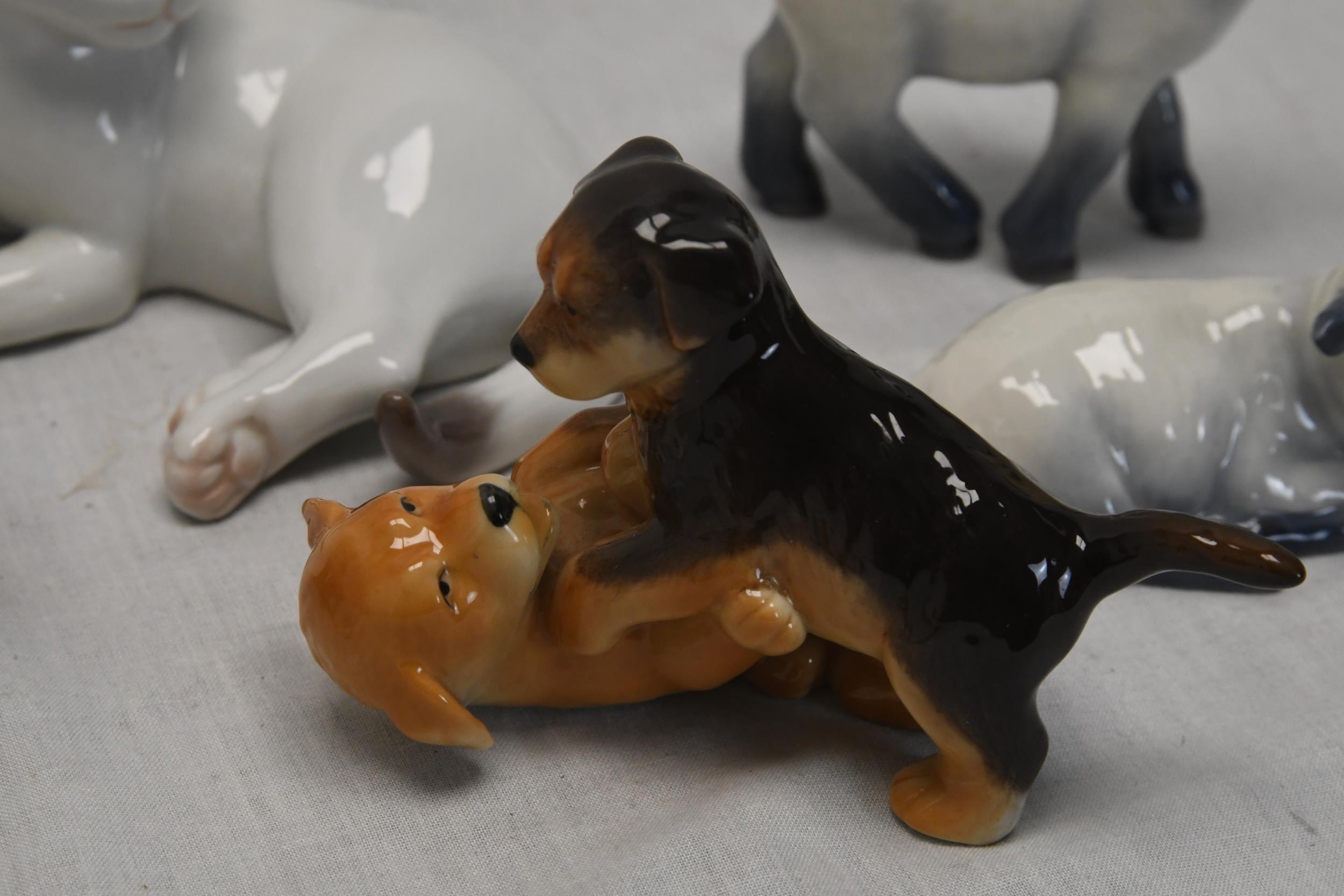 A collection of Royal Copenhagen ceramic animals. - Image 3 of 3