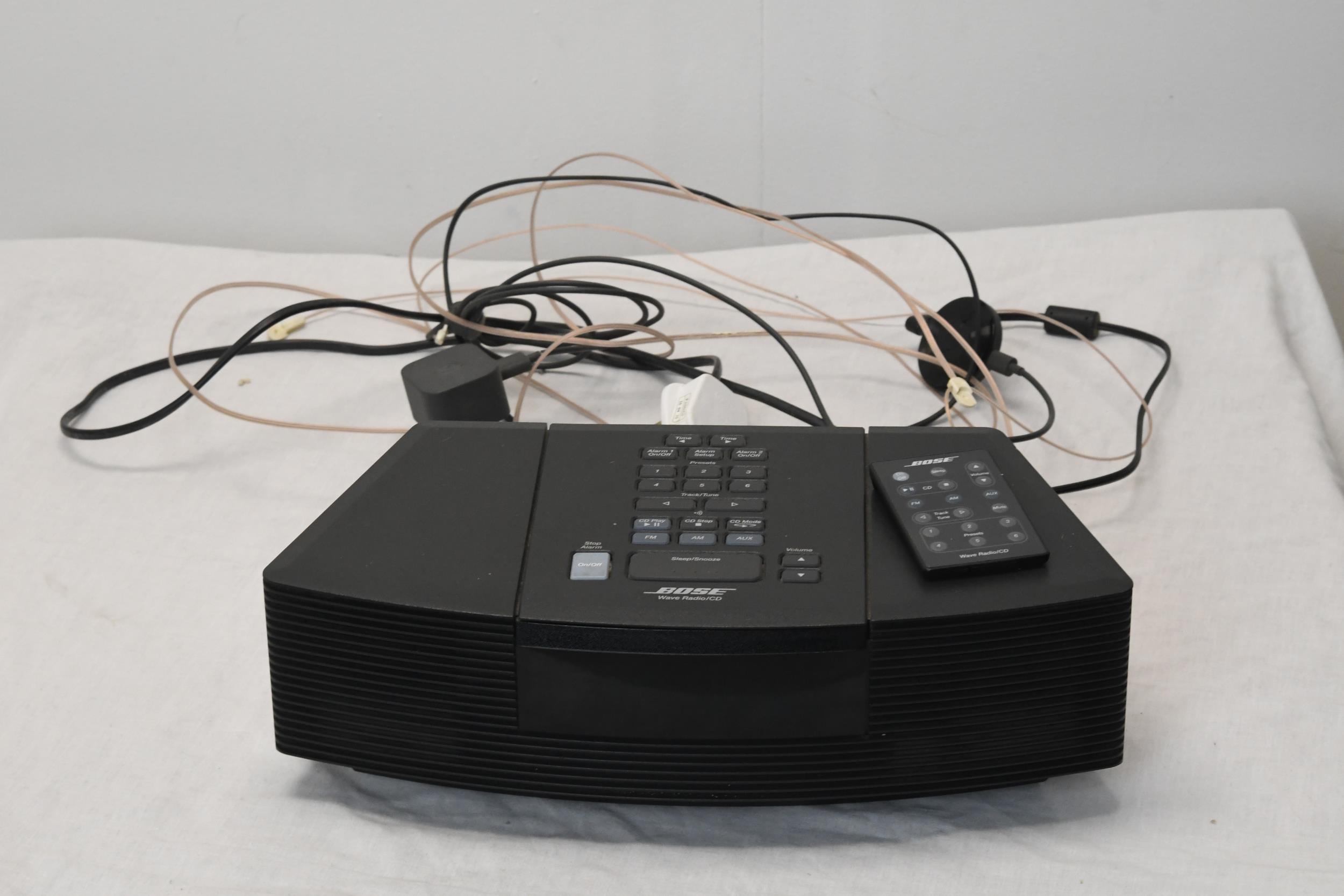 A Bose Radio AM/FM & CD audio interfacer with google home connectivity.