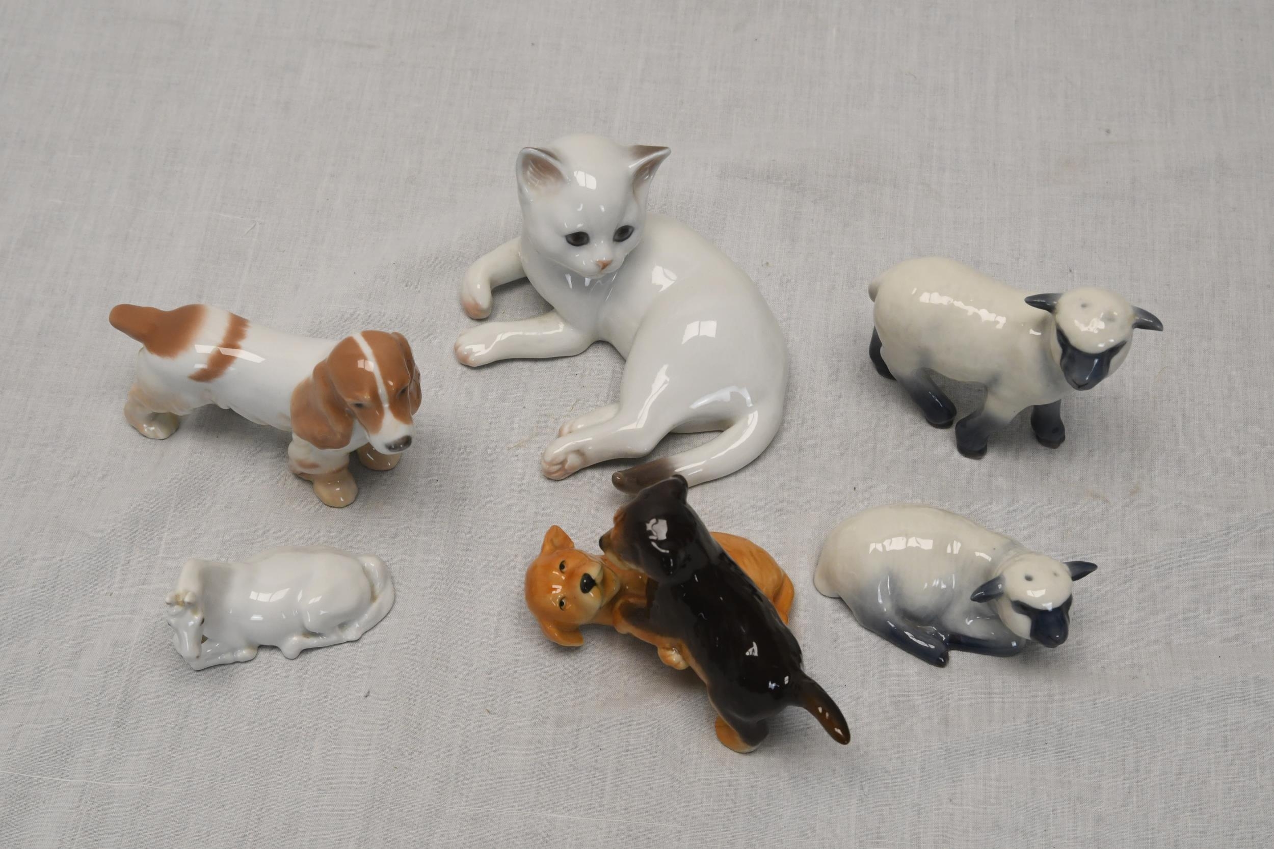 A collection of Royal Copenhagen ceramic animals. - Image 2 of 3