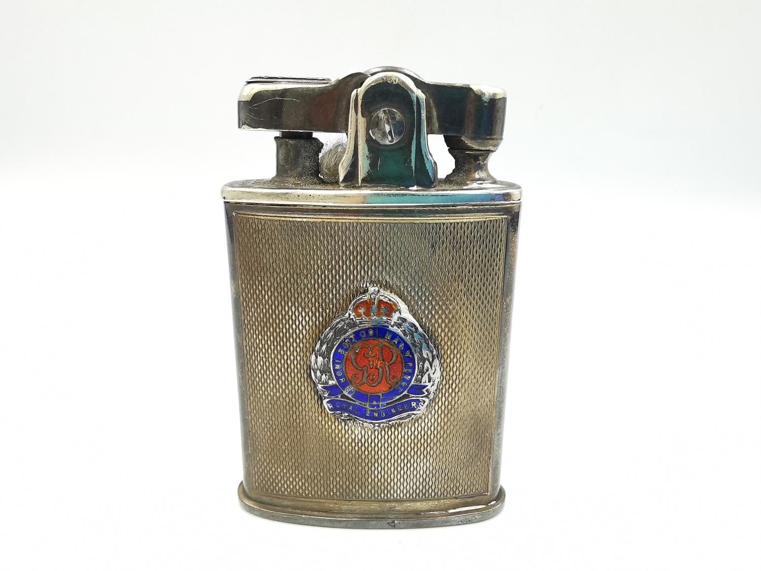 A collection of silver items, including a pair of silver engine turn decorated chain link cufflinks, - Image 7 of 18