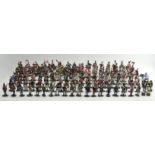 A large collection of Del Prado diecast soldier figures. Collection only.