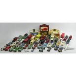 Dinky, Corgi and Crescent diecast toy vehicles among others including a Dinky Rover 75. UK Postage £