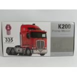 Kenworth K200 Prime Mover Truck 01357 metallic blue 1:50 scale model. UK Postage £12