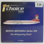 1st Choice 200 Bristol Britannia series 324 The Whispering Giant, scale 1:200, UK Postage £12