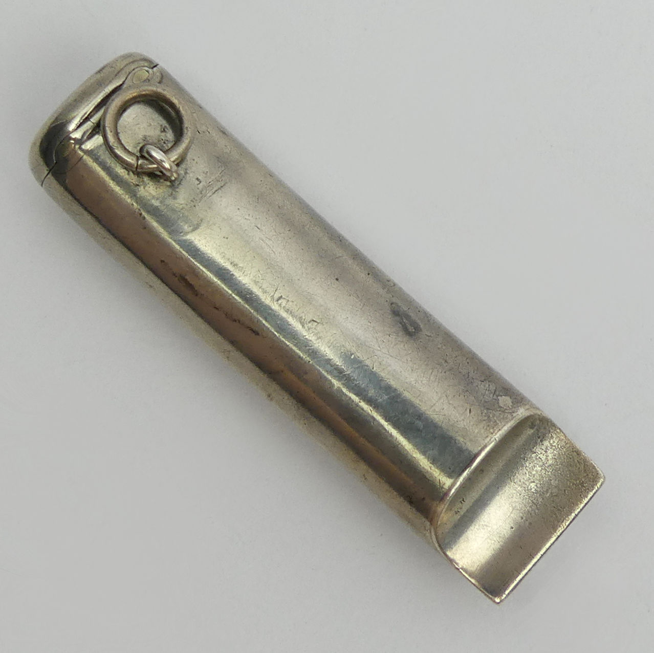 Victorian silver novelty combined vesta case and whistle Birm.1891, Stokes & Ireland, in the - Image 2 of 7