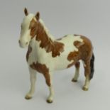 Beswick Pottery Pinto Pony Skewbald 1373, 17cm. UK Postage £12.