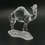 Swarovski crystal African Wildlife Series, Camel, in original box, 11.5cm. UK Postage £12.