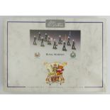 Britains Royal Marines diecast soldiers, boxed. UK Postage £12.