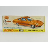Dinky 352 keyless clockwork motor diecast model of ED Straker's car UFO boxed. UK Postage £12.