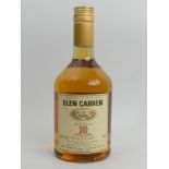 A bottle of Glen Carren Single Malt 10 yr old, Scotch Whisky, 70cl, UK Postage £14.