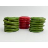 Three wax coils for wax jacks, 45mm high, UK Postage £12.