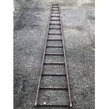 Royal Navy ships embarkation roll-up ladder, 52cm wide x 4 metres long. Collection Only.