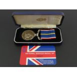 1939 - 1960 National Service Medal No 58327. UK Postage £12.