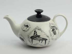 Ridgways Homemaker Pottery teapot, 22cm x 12.5cm. UK Postage £15.