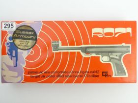 GunToys R017 target air rifle steel barrel .177 calibre, boxed. UK Postage £14.