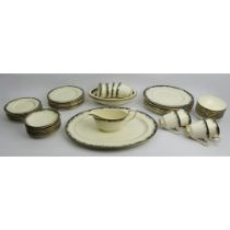 Minton Grosvenor bone china dinner and tea wares, 53 pieces. Collection Only.