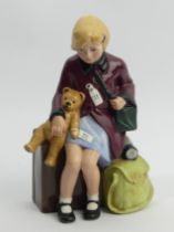 Royal Doulton "The Girl Evacuee" HN3203 Ltd Edition Figurine, 20cm. UK Postage £14.