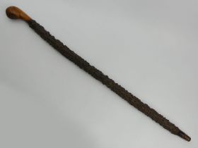 Good quality Indian Cork oak walking stick, 94cm. UK Postage £16.