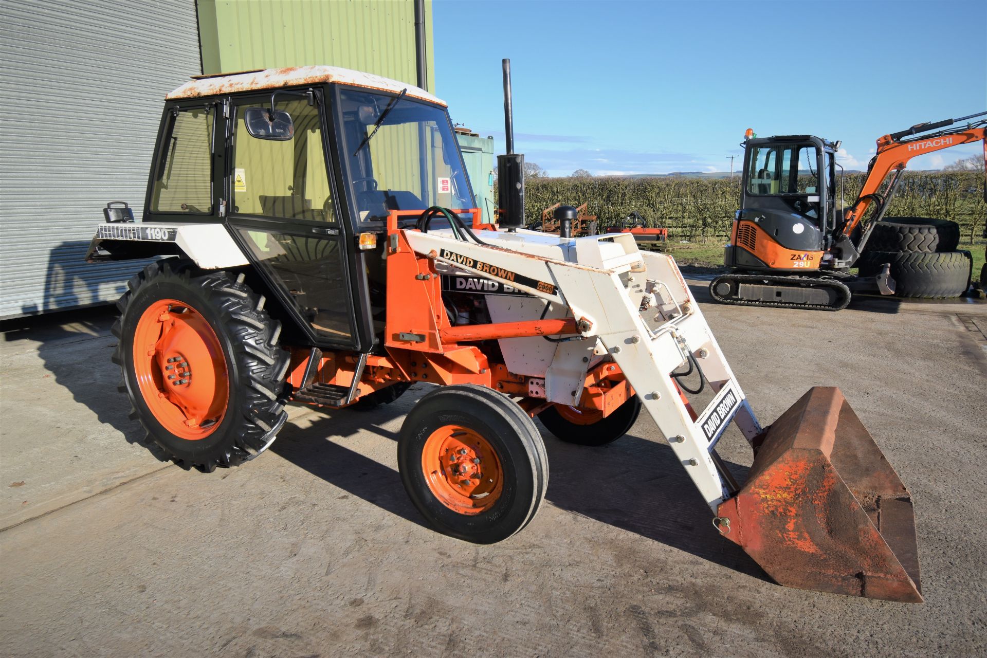 David Brown 1190 2wd tractor, *850 hours* - Image 4 of 16