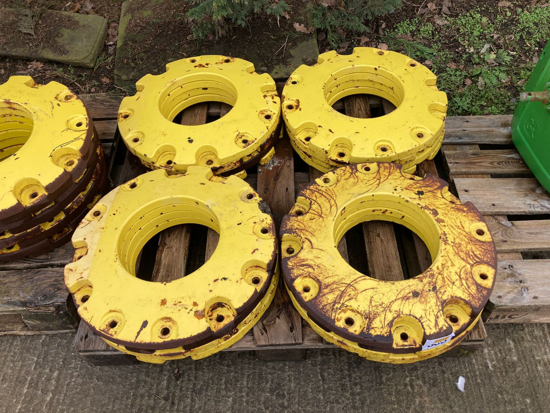 12x John Deere Wheel Weights