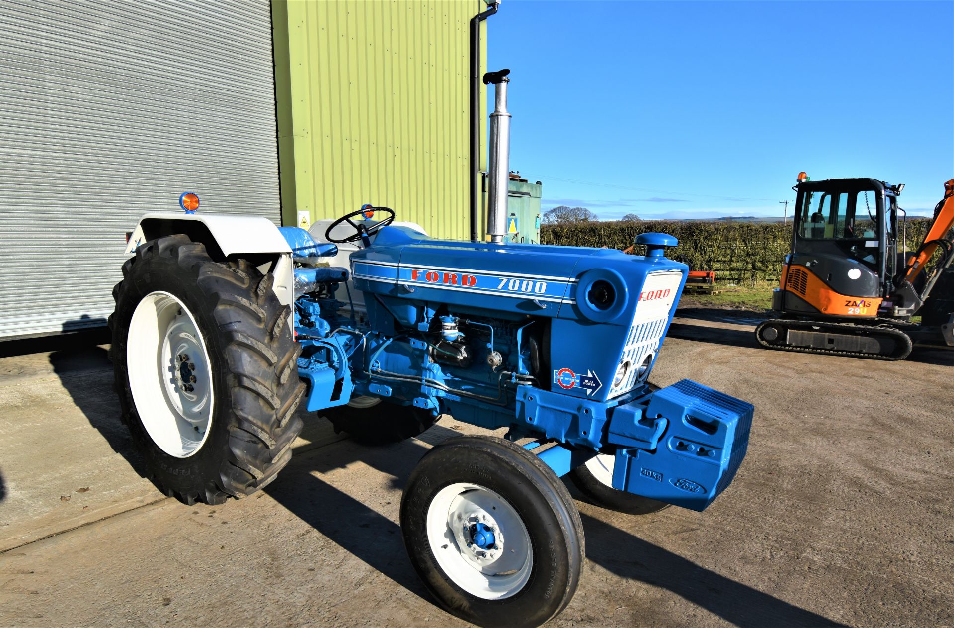 Ford 7000 Dual Power 2wd tractor