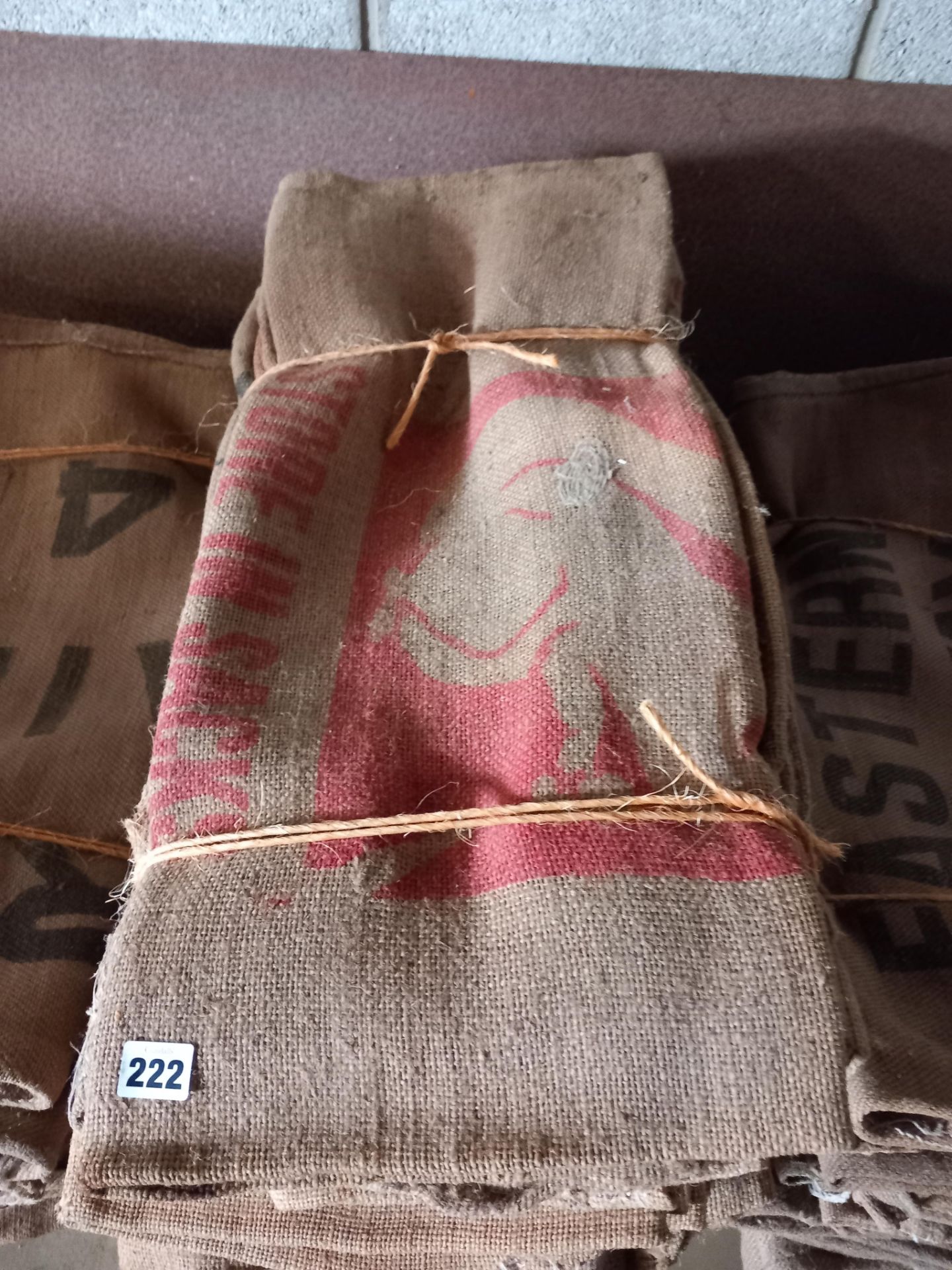 FOXES HESSIAN GRAIN SACKS