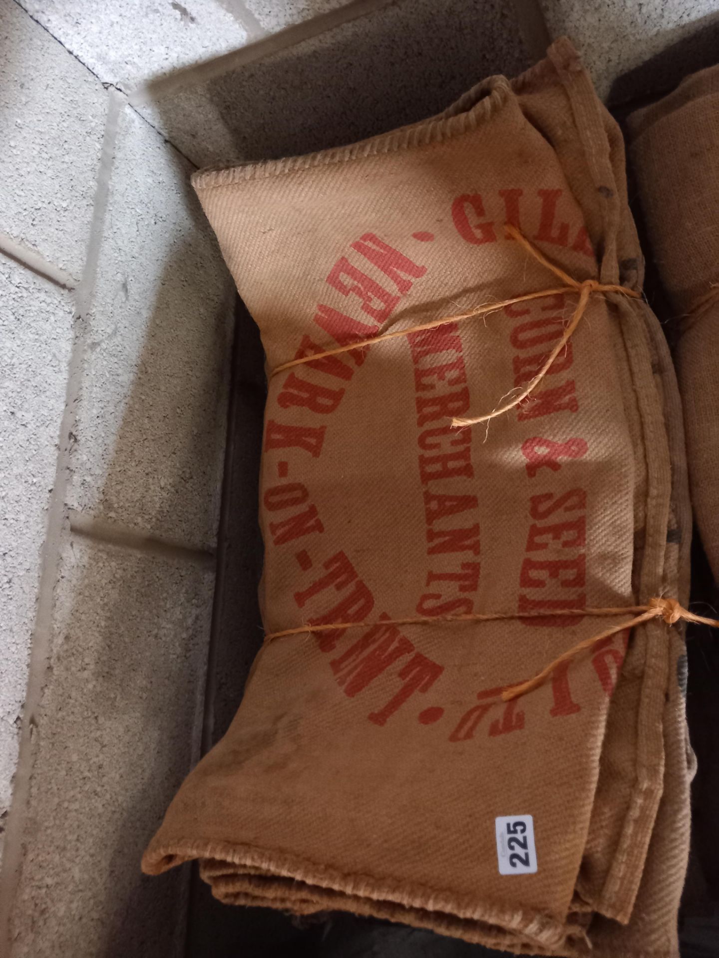 FOXES HESSIAN GRAIN SACKS