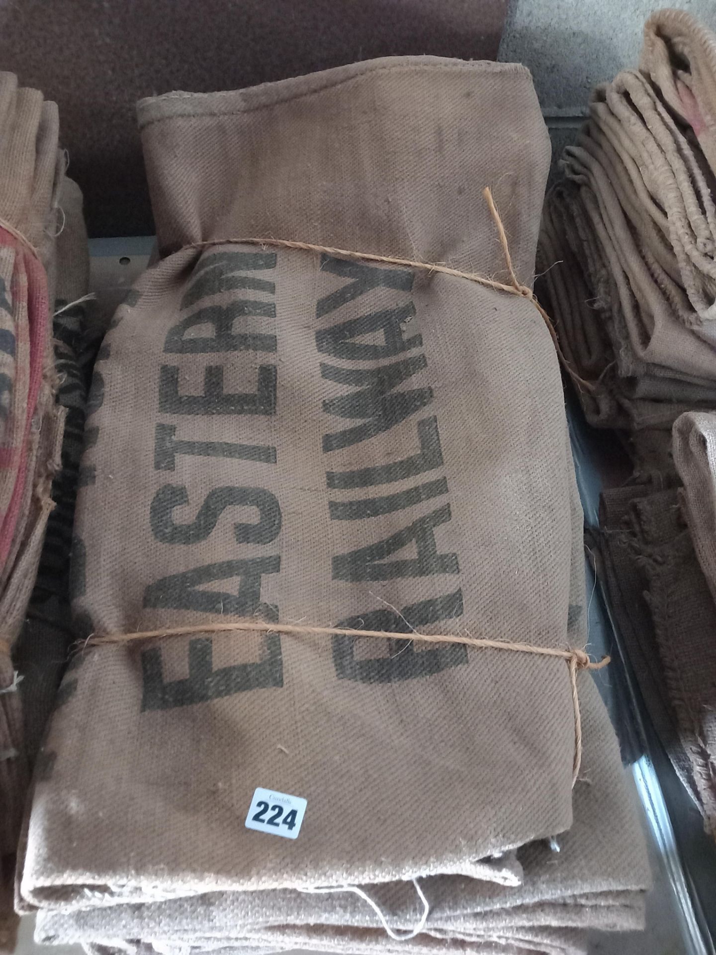 FOXES HESSIAN GRAIN SACKS