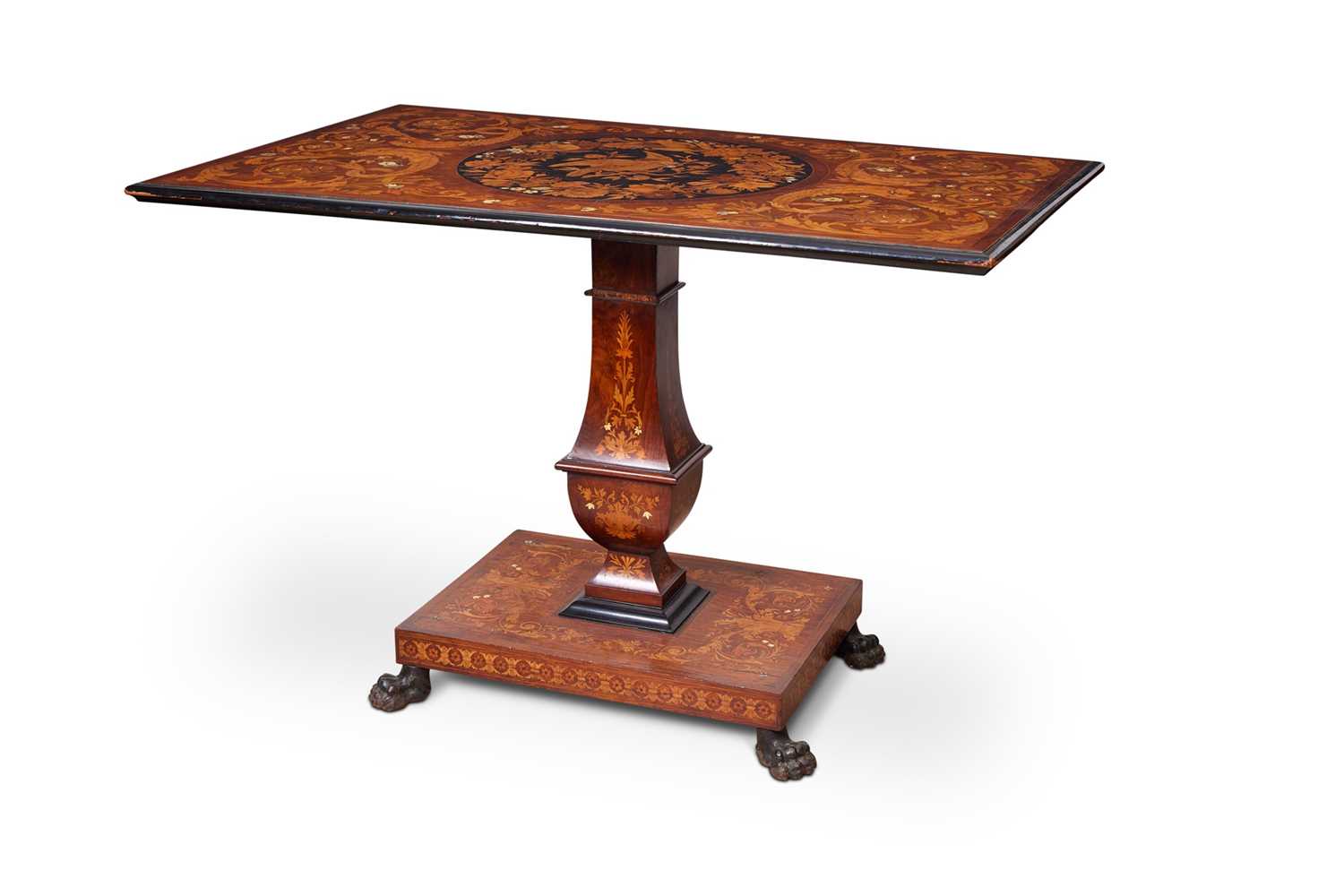 A MID 19TH CENTURY ITALIAN TABLE ATTRIBUTED TO THE FALCINI BROTHERS - Bild 3 aus 3