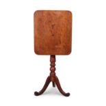 A GEORGIAN MAHOGANY TILT TOP TABLE