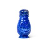 A SOLID LAPIS LAZULI SCENT BOTTLE