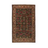 A 1930'S PERSIAN KIRMAN CARPET