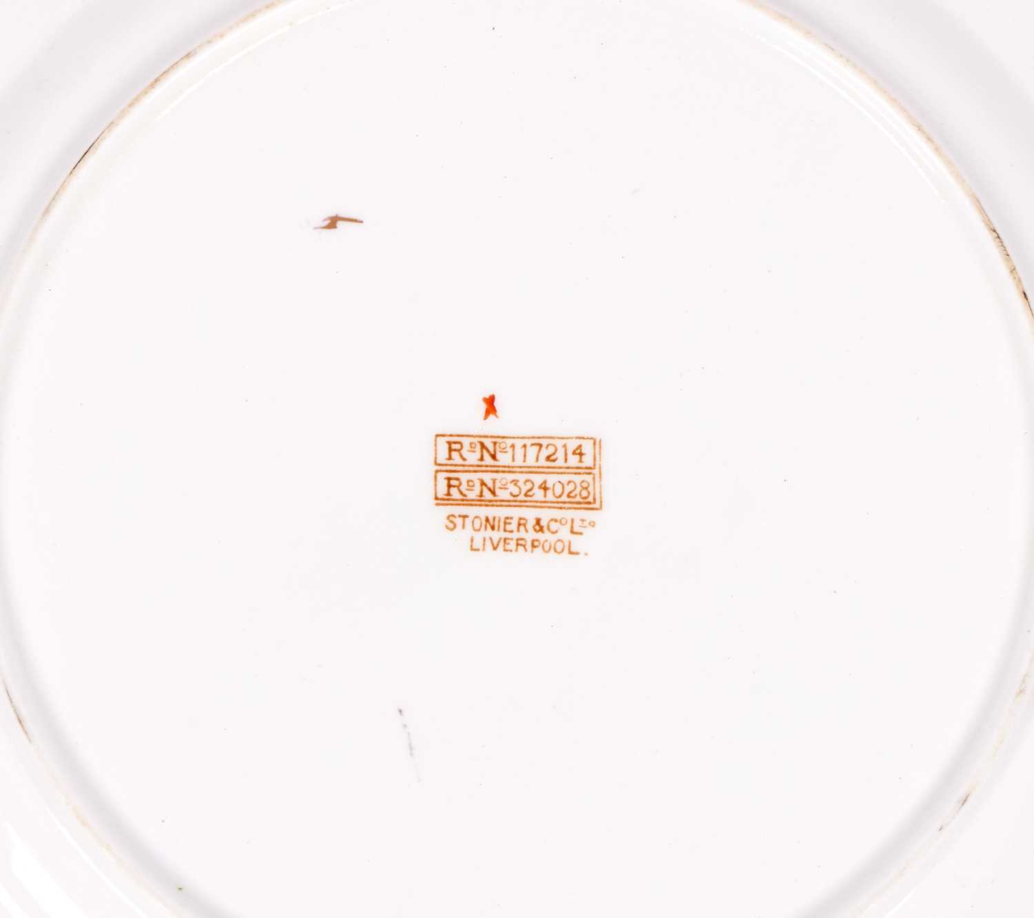 A WHITE STAR LINE PORCELAIN PLATE, CIRCA 1910 - Image 2 of 4