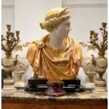 AFTER THE ANTIQUE: A LIFE-SIZE BUST OF DIANA