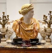 AFTER THE ANTIQUE: A LIFE-SIZE BUST OF DIANA