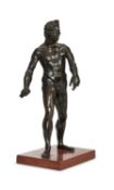 AN 18TH / 19TH CENTURY BRONZE FIGURE OF MARS AFTER GIAMBOLOGNA (ITALIAN, 1529-1608)