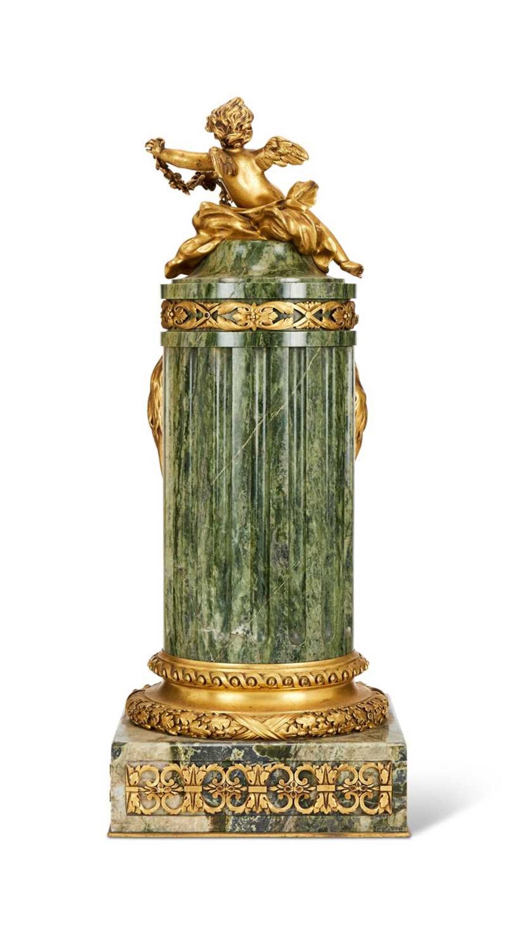 SORMANI, PARIS: AN IMPORTANT LATE 19TH CENTURY ORMOLU AND MARBLE MANTEL CLOCK - Image 4 of 5