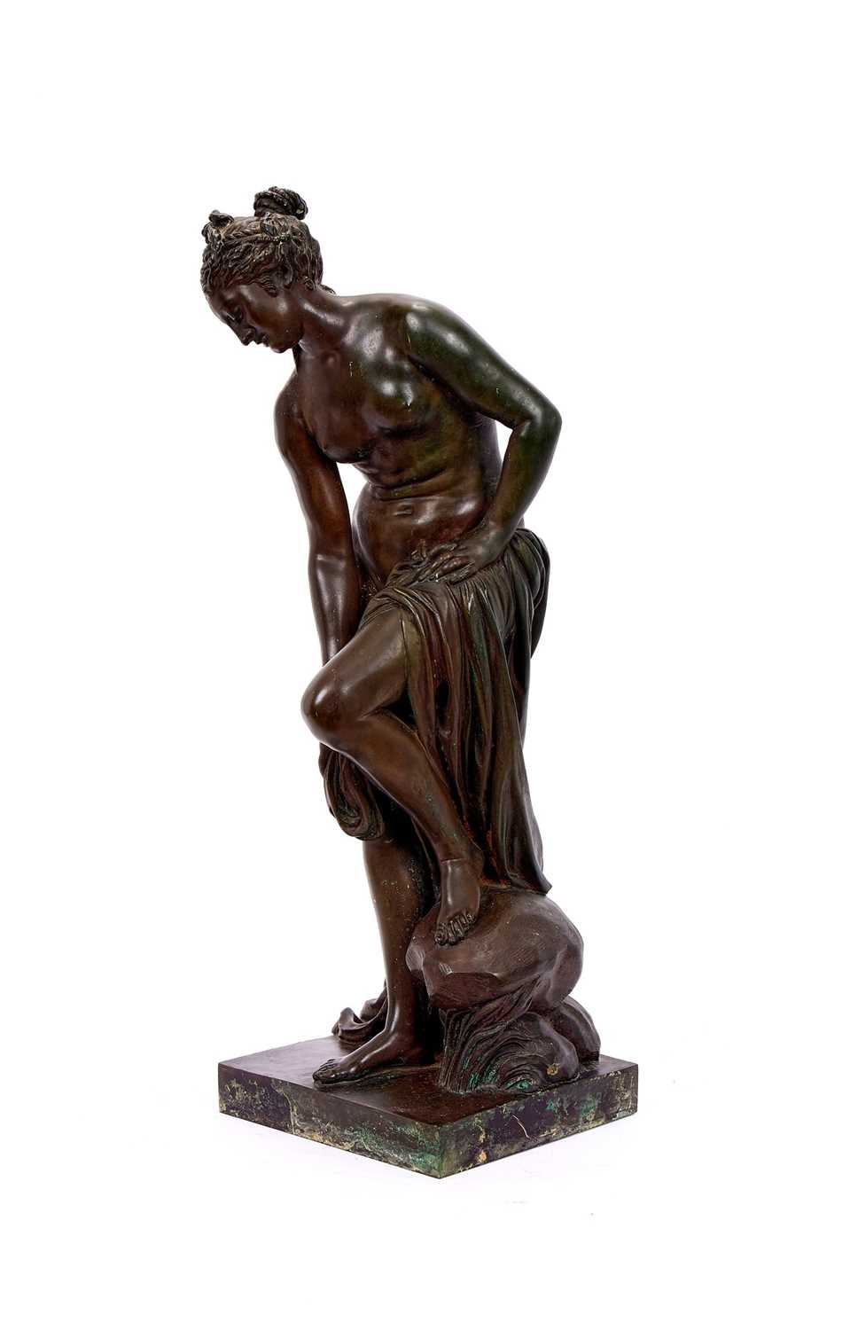 BARBEDIENNE: A 19TH CENTURY BRONZE OF VENUS AFTER ALLEGRAIN (FRENCH, 1710-1795) - Image 2 of 3