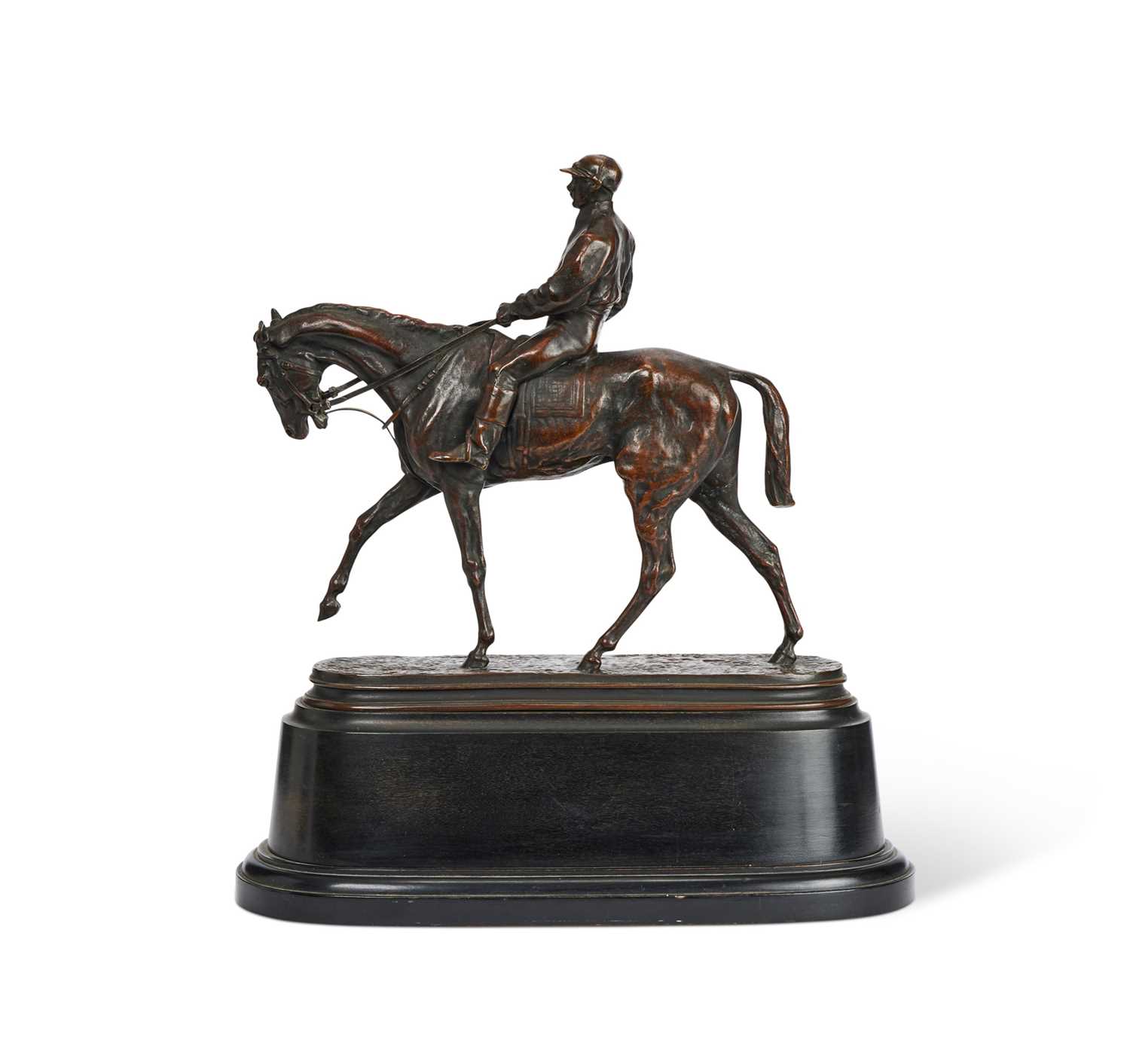 PIERRE JULES MÊNE (1810-1879): A BRONZE MODEL OF 'VAINQUEUR DU DERBY' - Image 2 of 2