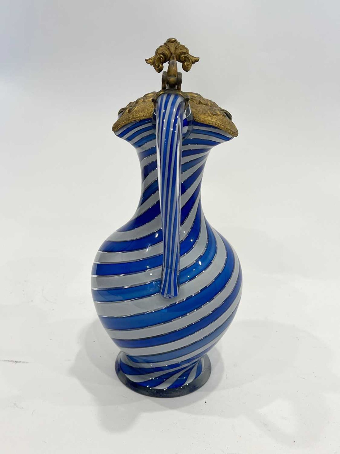 FOR THE PERSIAN / OTTOMAN MARKET : A LATE 19TH CENTURY FRENCH GLASS EWER - Image 7 of 12