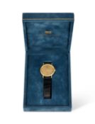 CHOPARD: AN 18 CT GOLD LADY'S WRISTWATCH, REF 1077