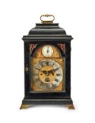 A MID 18TH CENTURY REPEATING TABLE CLOCK SIGNED RICHARD PECKOVER, LONDON