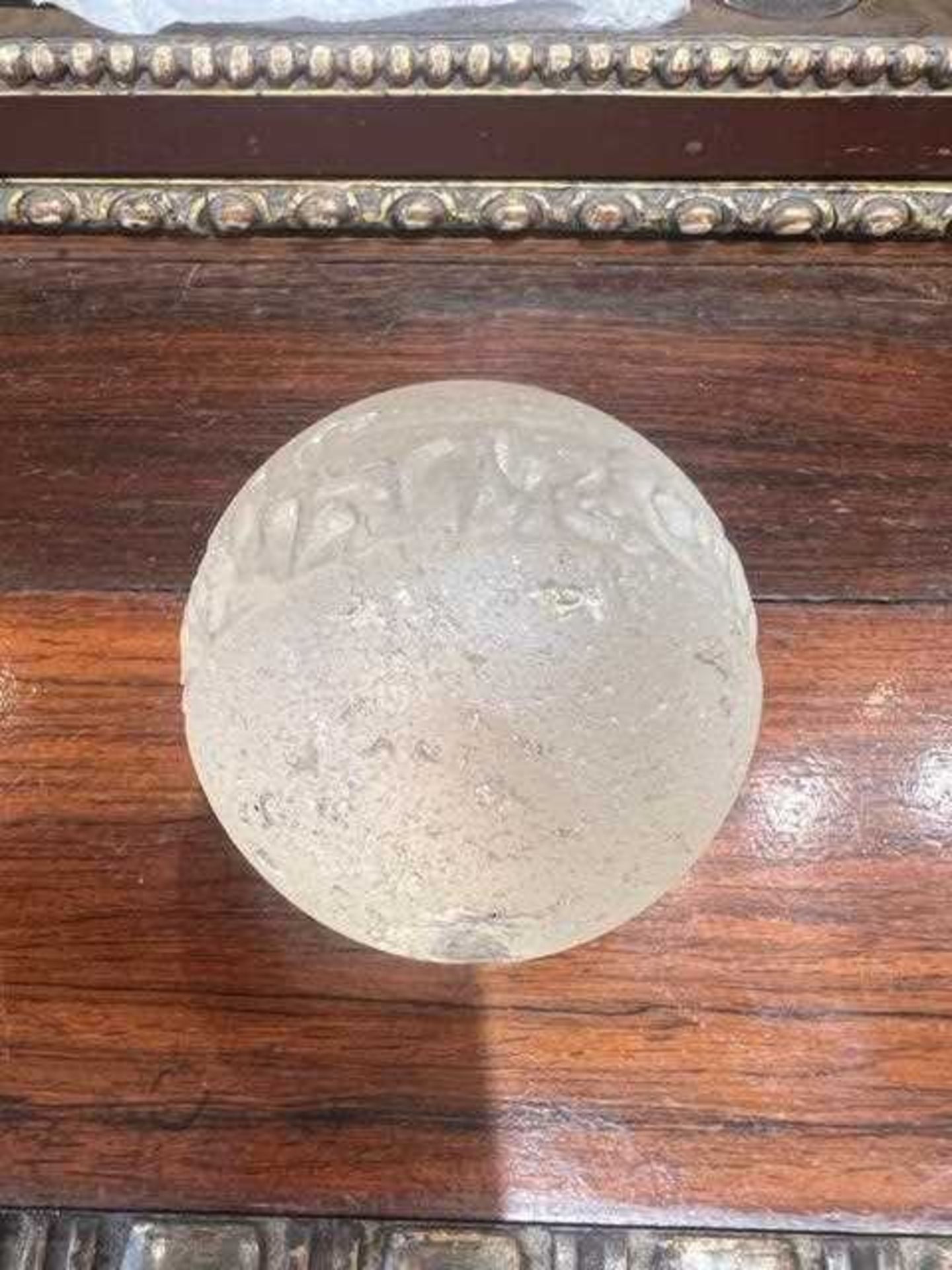 AN ISLAMIC SOLID GLASS SPHERE - Image 12 of 15