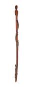 A LATE 19TH CENTURY ZULU / TSONGA DIVINER'S STAFF, SOUTH AFRICAN