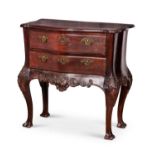 AN 18TH CENTURY DUTCH WALNUT COMMODE