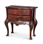 AN 18TH CENTURY DUTCH WALNUT COMMODE