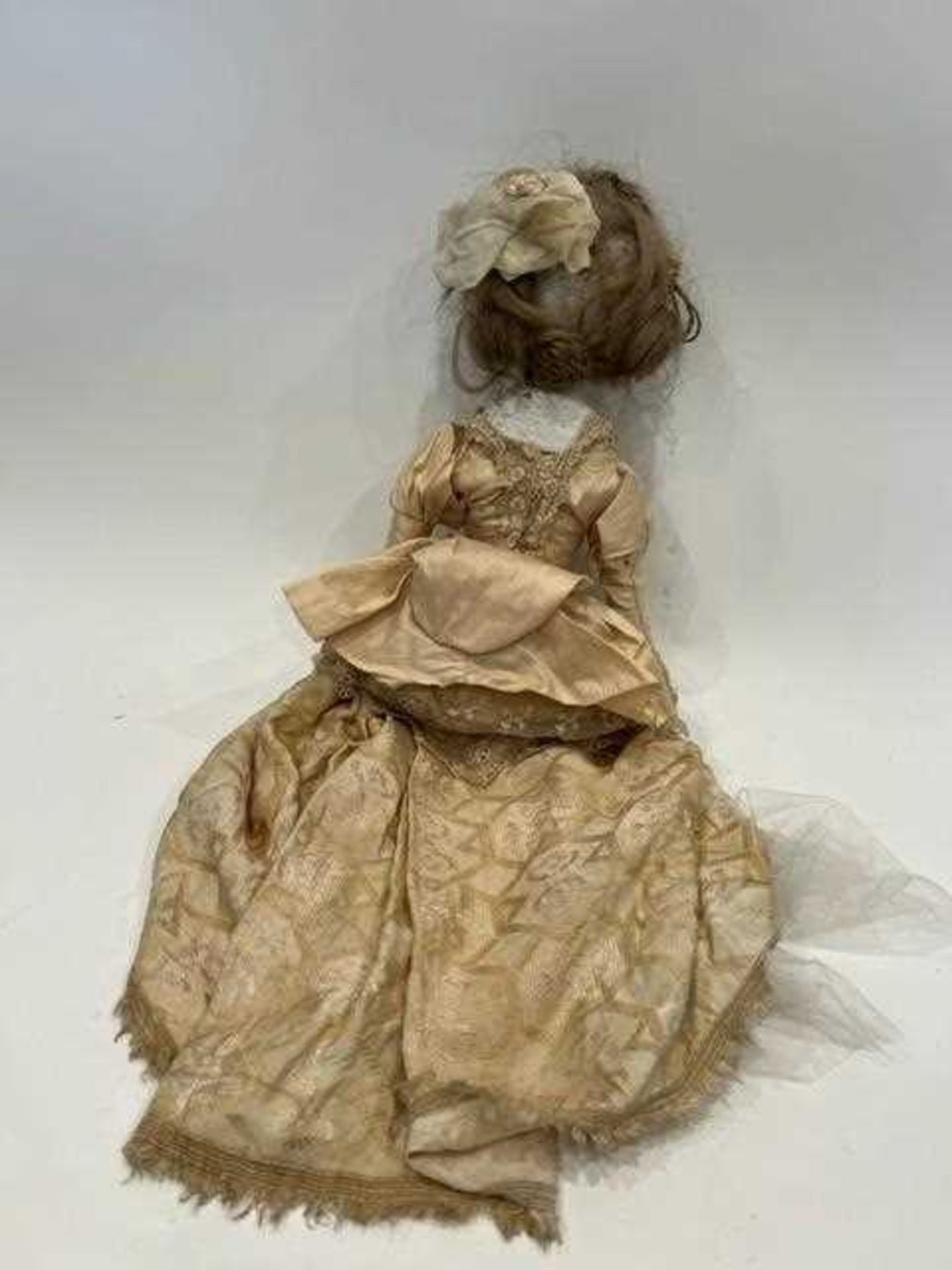 AN 18TH CENTURY STYLE WOODEN DOLL - Image 5 of 13