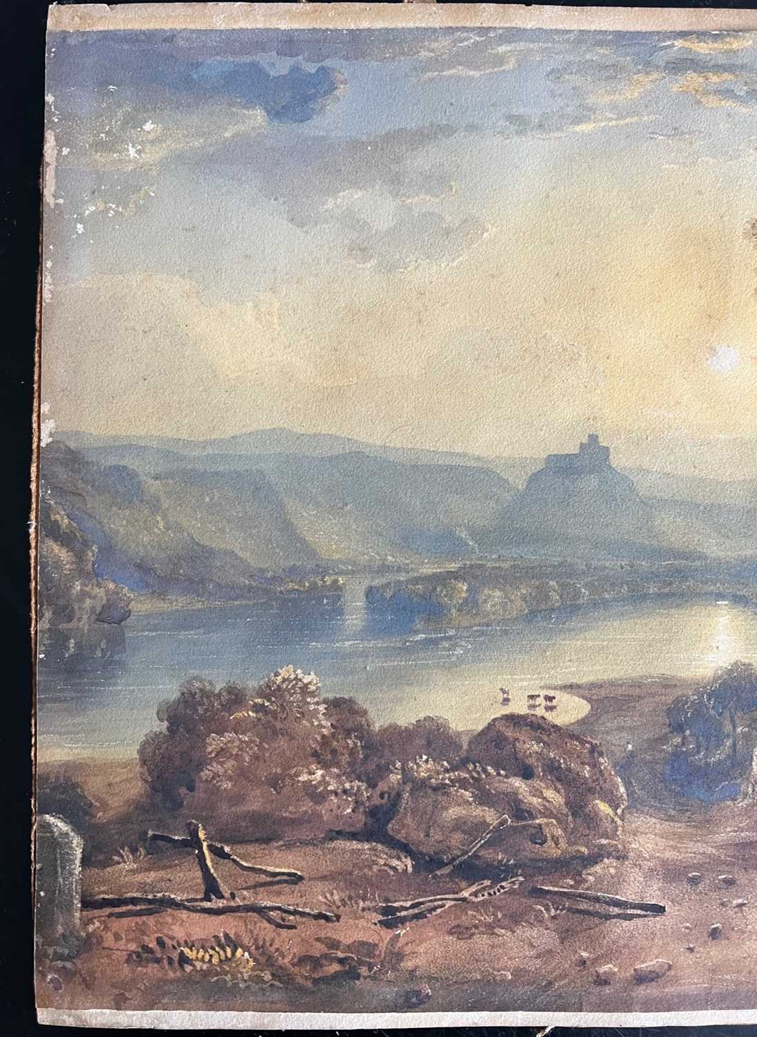 ONCE ATTRIBUTED TO J.M.W. TURNER: A WATERCOLOUR OF LAKE AVERNUS - Bild 13 aus 19