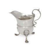 A STERLING SILVER CREAMER BY WEST & SON, DUBLIN, 1915